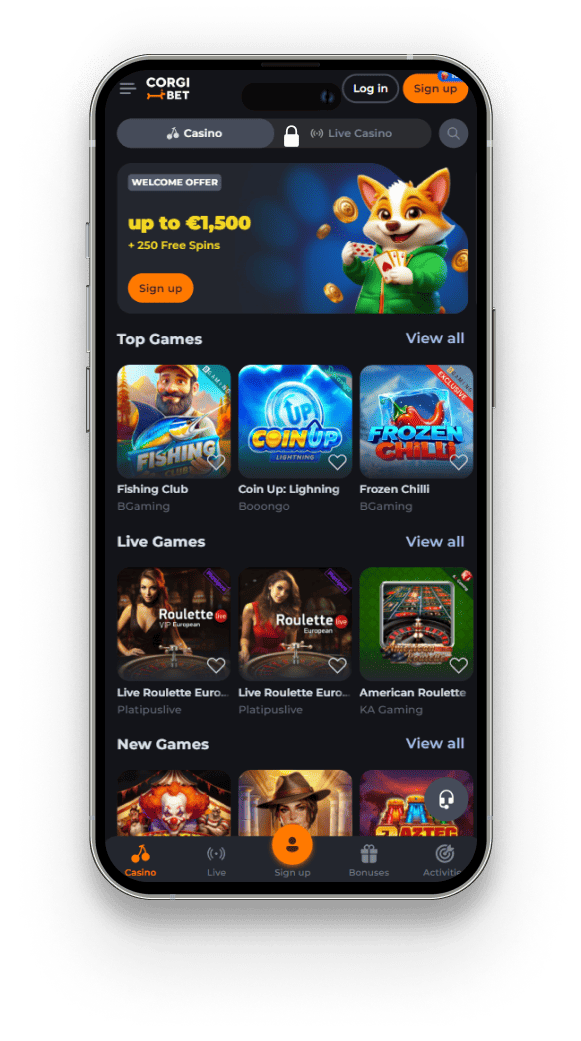 corgibet app
